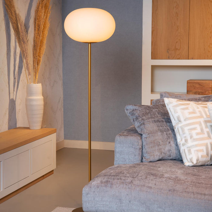 Lucide ELYSEE Vloerlamp - Opaal