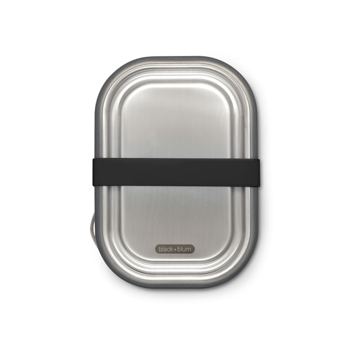 Black+Blum RVS Lunchbox - 1 Ltr - Zwart