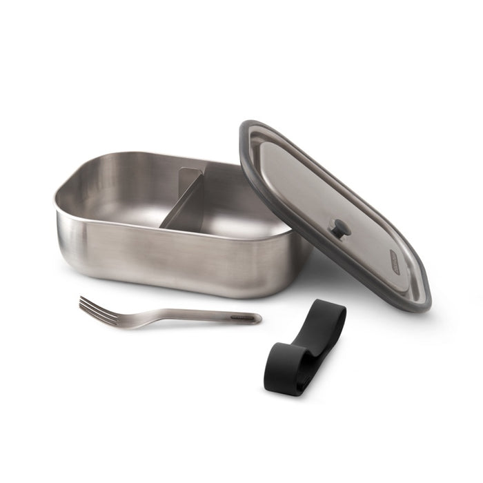 Black+Blum RVS Lunchbox - 1 Ltr - Zwart