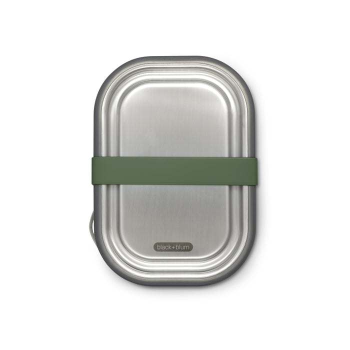 Black+Blum RVS Lunchbox - 1 Ltr - Groen