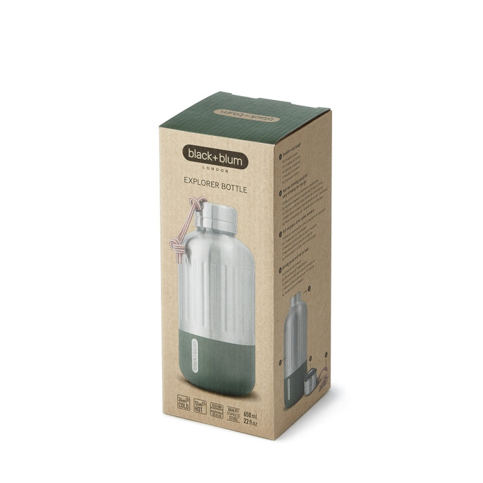 Black+Blum Explorer Thermosfles - 650ml - Groen