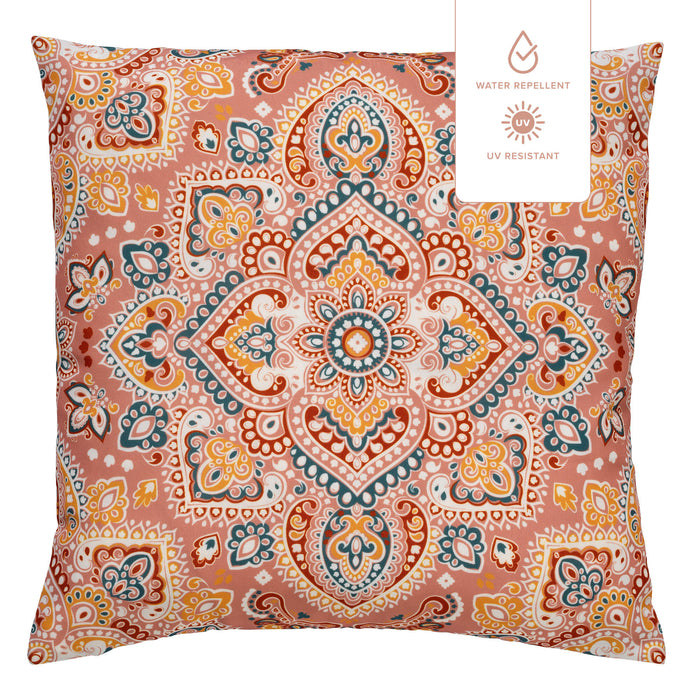 Dutch Decor Sardinie buitenkussen 45x45 cm - Muted Clay