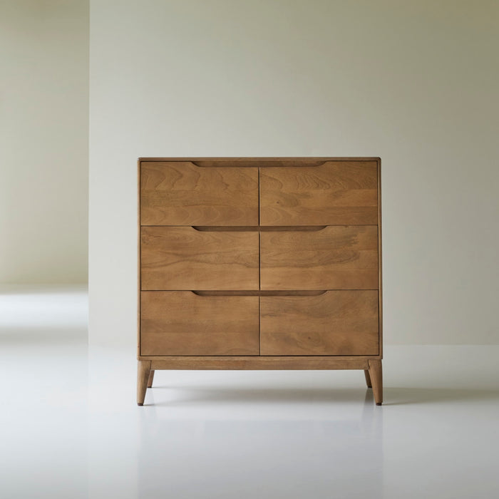 Tikamoon - Gabrielle - Kinder-commode van massief mangohout