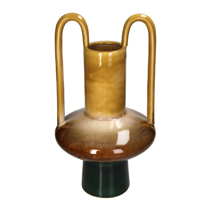 Kersten Vaas - Geel - Ø 23 cm