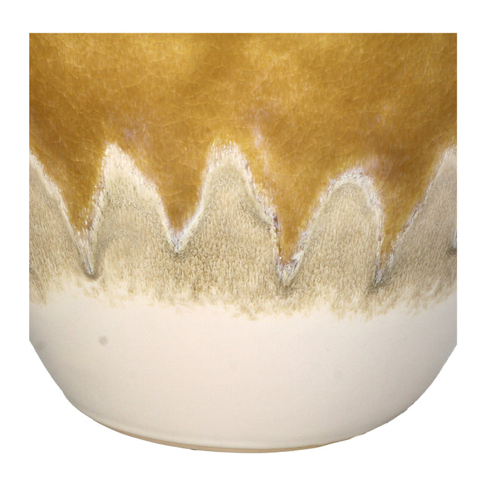 Kersten Vaas - Geel - Ø 28 cm