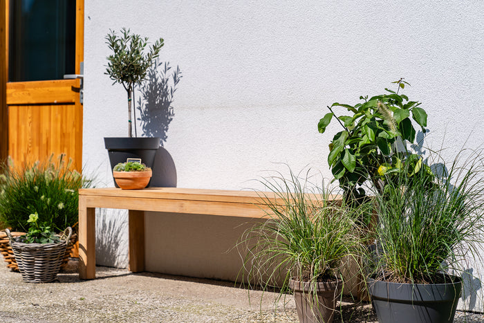 MaximaVida teakhouten bank Java 120 x 40 cm