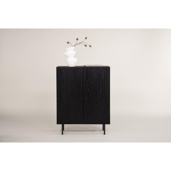 Svea - Taro opbergkast - 80 x 103 cm - zwart