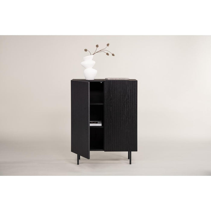 Svea - Taro opbergkast - 80 x 103 cm - zwart