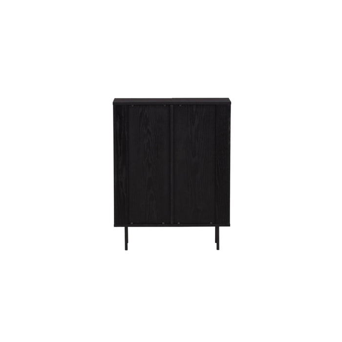 Svea - Taro opbergkast - 80 x 103 cm - zwart