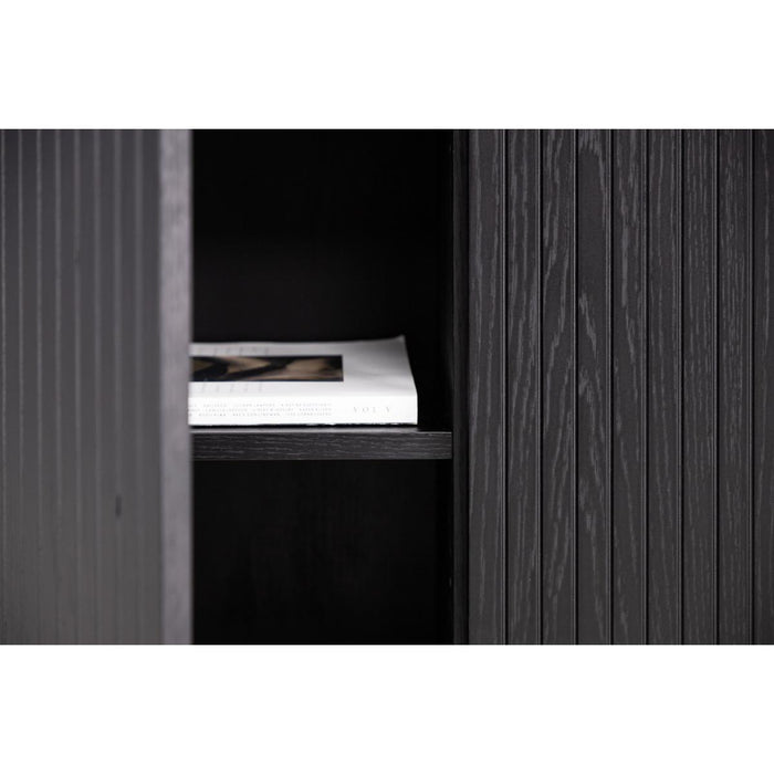 Svea - Taro opbergkast - 80 x 103 cm - zwart