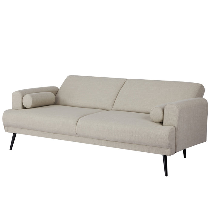 Giga Meubel - Slaapbank Beige 210cm - Metaal & Stof - Bank Jason