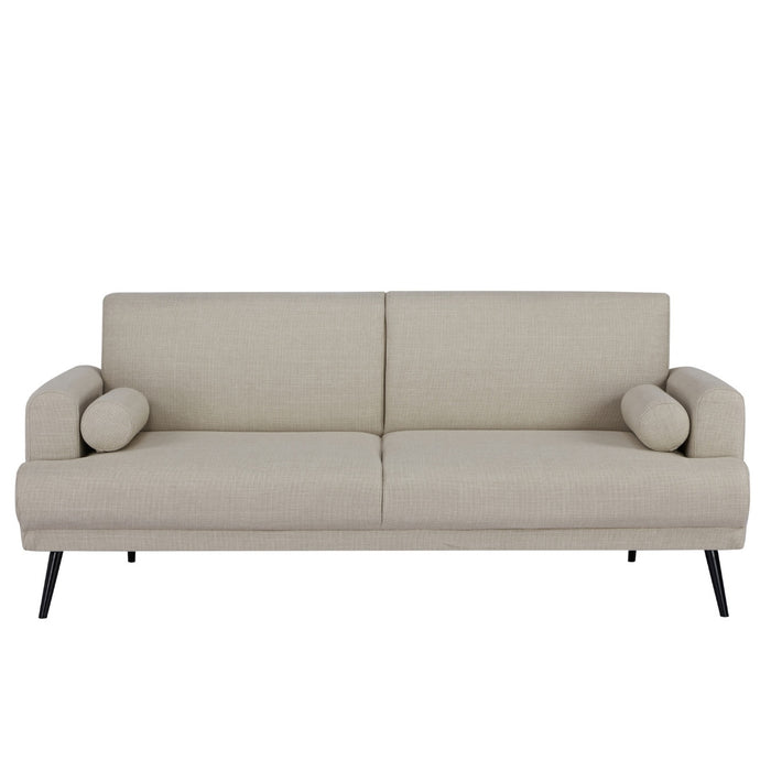 Giga Meubel - Slaapbank Beige 210cm - Metaal & Stof - Bank Jason