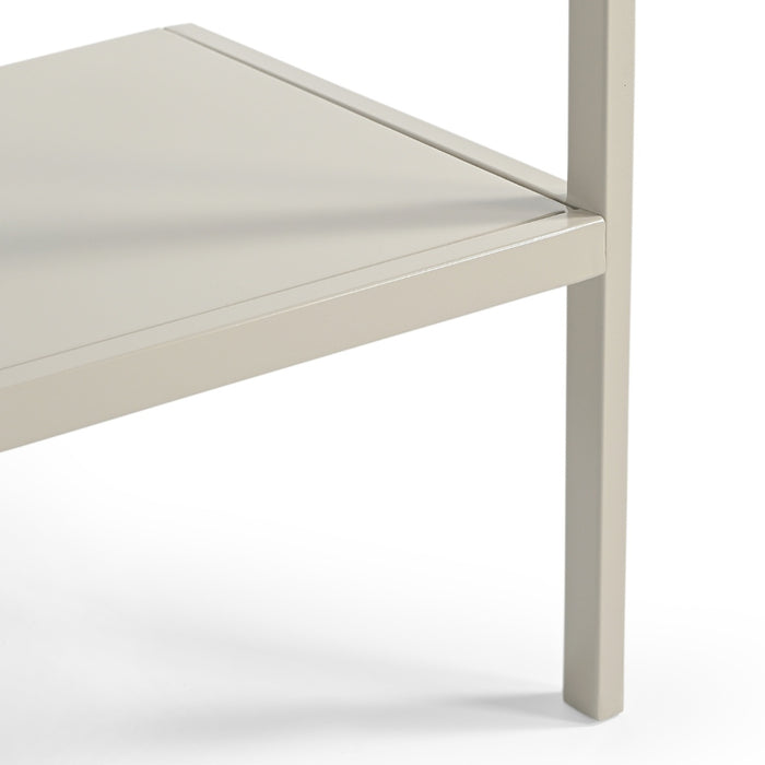 Giga Meubel - Kapstok Beige Metaal - 50x40x185cm - Manoué