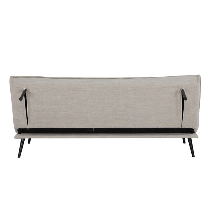 Giga Meubel - Slaapbank Beige 180cm - Metaal & Stof - Bank Mali