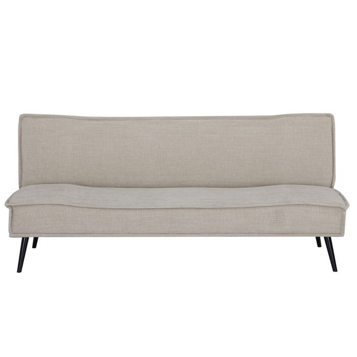 Giga Meubel - Slaapbank Beige 180cm - Metaal & Stof - Bank Mali