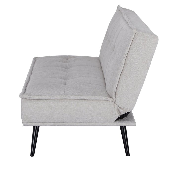 Giga Meubel - Slaapbank Beige 180cm - Metaal & Stof - Bank Kathy