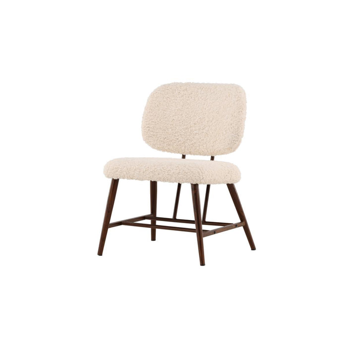 Svea - Miso fauteuil - teddy - wit