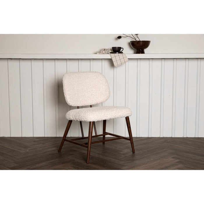 Svea - Miso fauteuil - teddy - wit