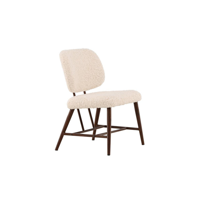 Svea - Miso fauteuil - teddy - wit