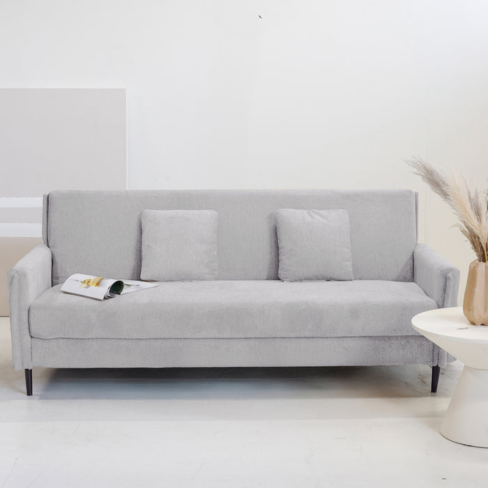 Giga Meubel - Slaapbank Beige 200cm - Incl. Opbergruimte - Bank Torvi