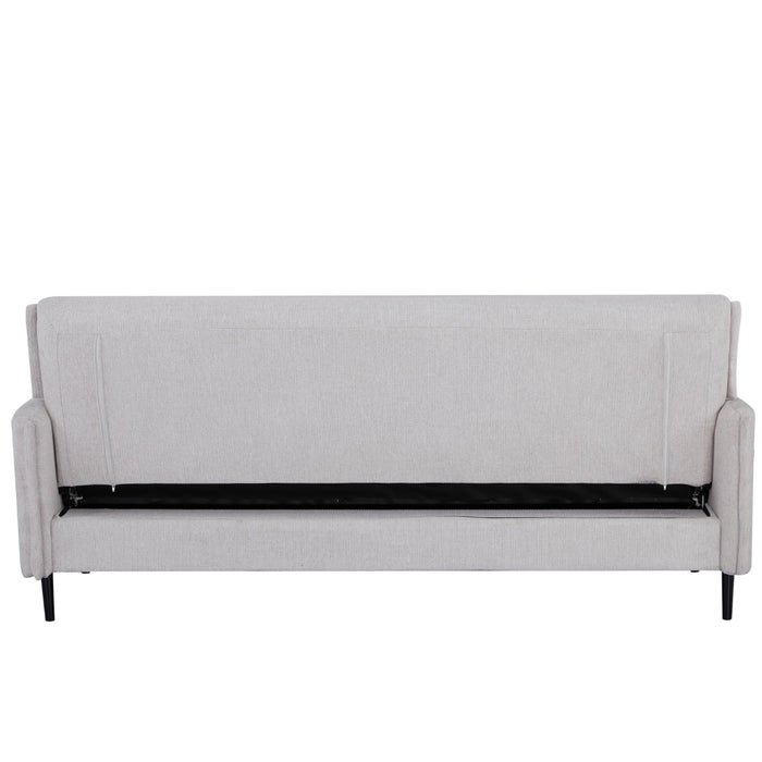 Giga Meubel - Slaapbank Beige 200cm - Incl. Opbergruimte - Bank Torvi