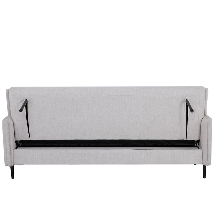 Giga Meubel - Slaapbank Beige 200cm - Incl. Opbergruimte - Bank Torvi