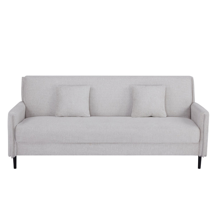 Giga Meubel - Slaapbank Beige 200cm - Incl. Opbergruimte - Bank Torvi