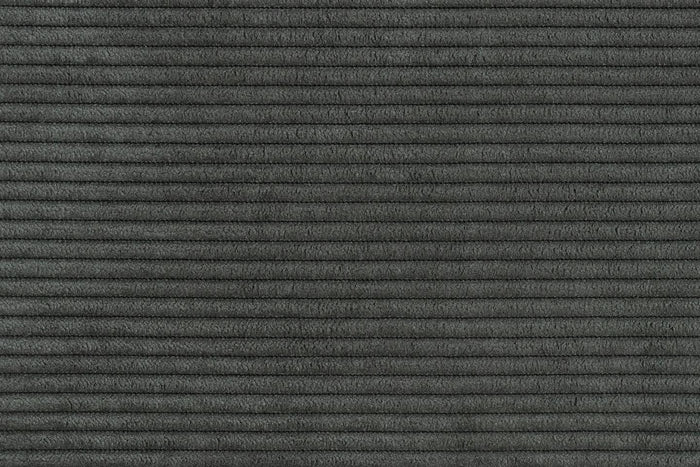 by fonQ Wonder 5-zits Hoekbank Rechts - Open Eind - Rib - Antraciet