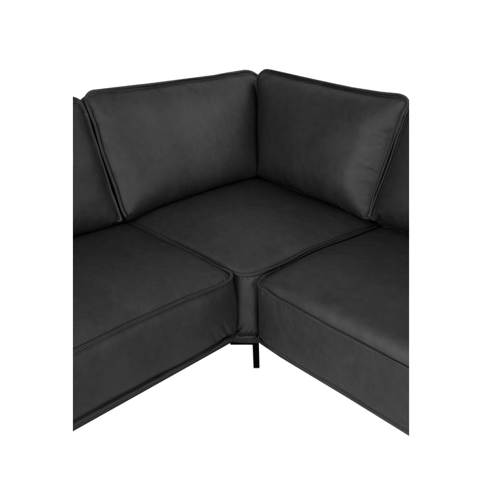 by fonQ Brisk Hoekbank Links - Zwart