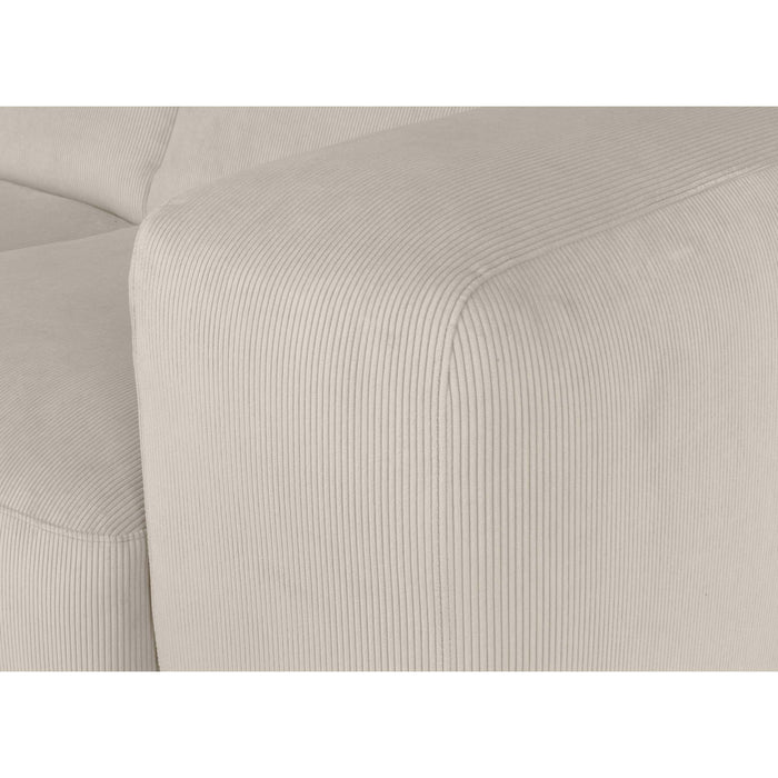 by fonQ Wonder 2-zitsbank - Rib - Crème