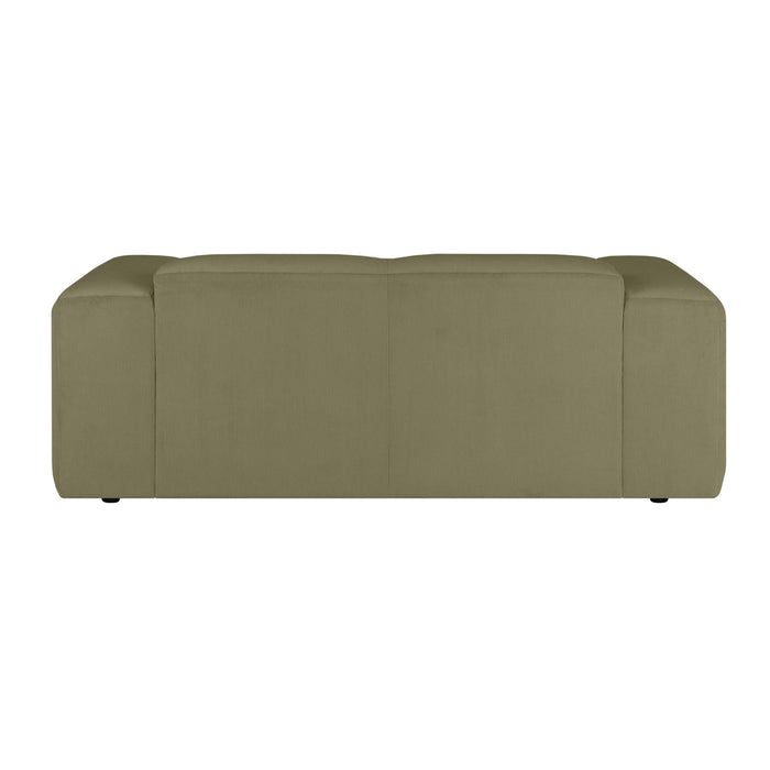 by fonQ Wonder 2-zitsbank - Rib - Mosgroen