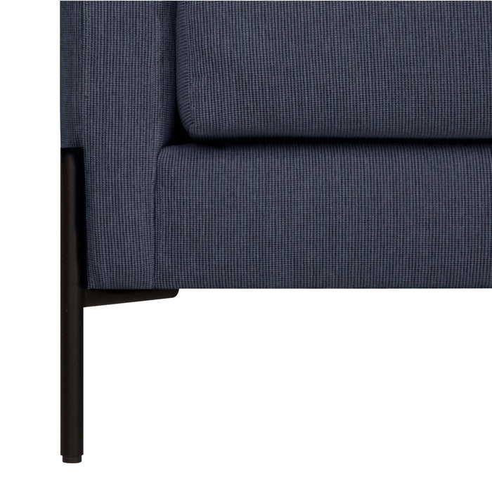 by fonQ Lunge Hoekbank Rechts - Donkergrijs