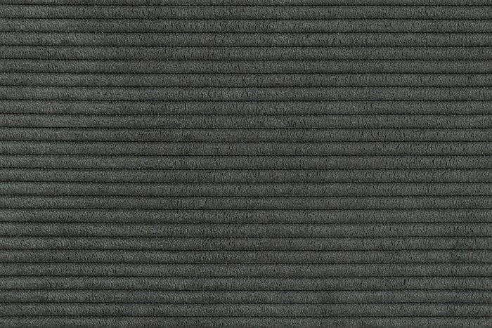 by fonQ Wonder 5-zits Hoekbank met Chaise Longue Rechts - Rib - Antraciet