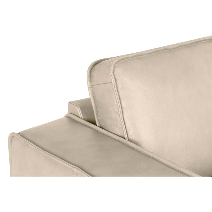 by fonQ Brisk Hoekbank met Chaise Longue Rechts - Buffelleer - Beige