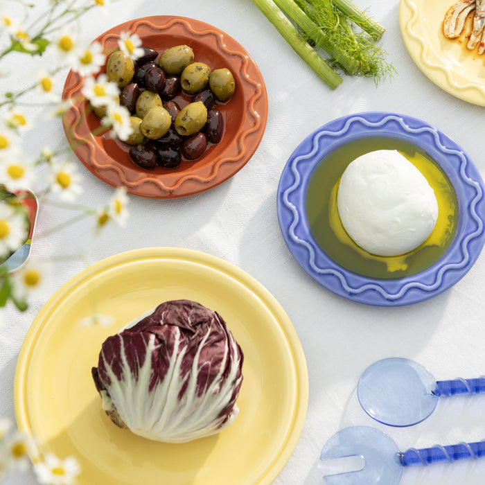 &k amsterdam Sling Saladebestek - Blauw