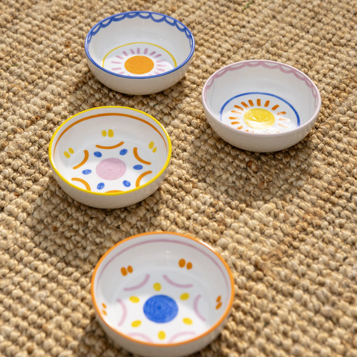 &k amsterdam Boavista Kommen Ø 12,5 cm - Set van 4