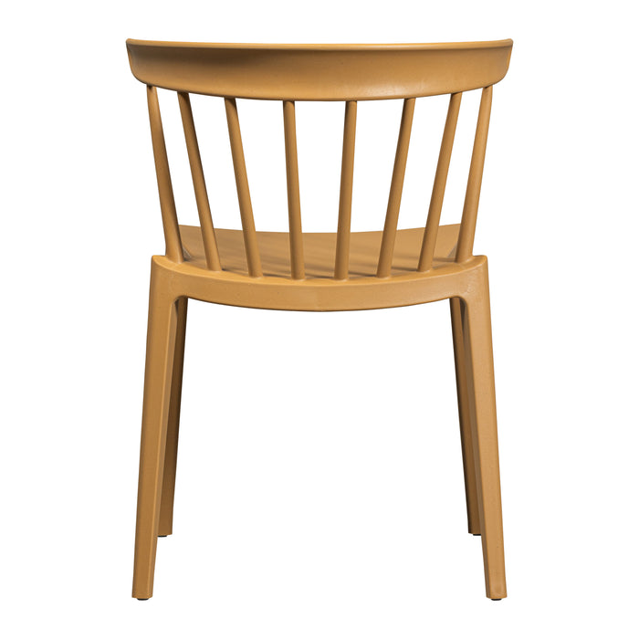 Woood Bliss Spijlenstoel - Caramel Melange