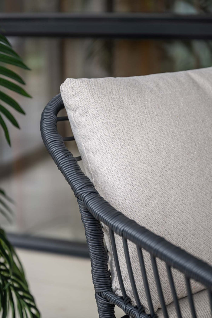 Garden Impressions Margriet tuinstoel - Zwart|Zand