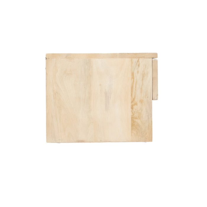 Giga Meubel - Nachtkastje Zwevend Naturel 45cm - 1 lade - Tessa