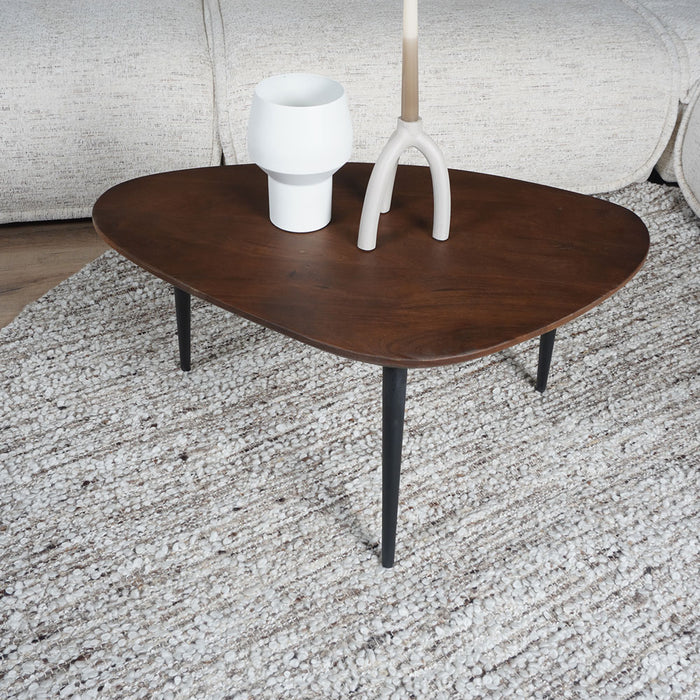 Veer Carpets - Vloerkleed Mica Naturel|Brown Rond ø200 cm