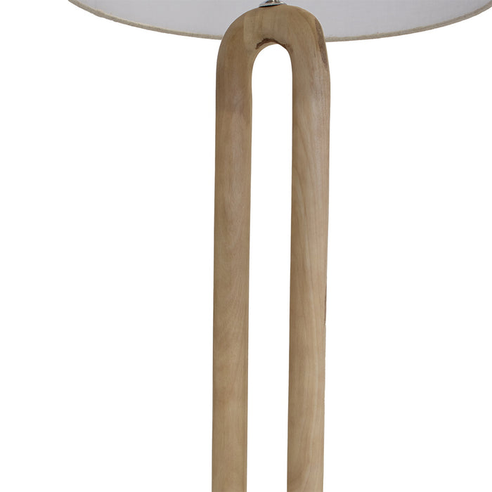 Giga Meubel - Vloerlamp Naturel 165cm - Mangohout - Micky
