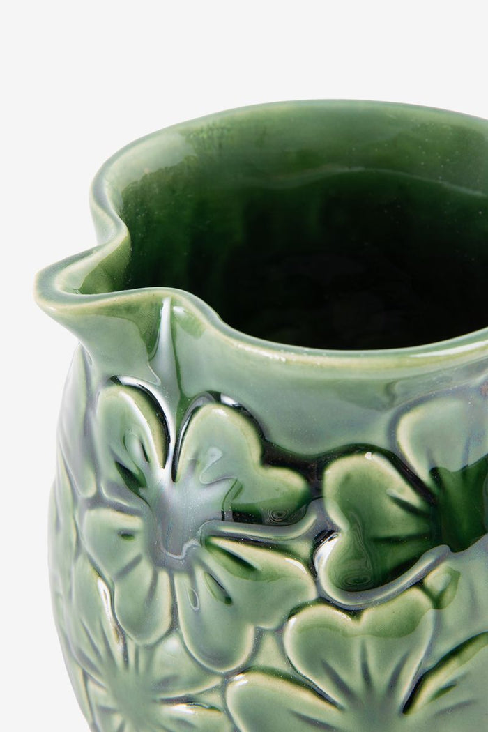 Sissy-Boy Groene karaf met klavertjes vier