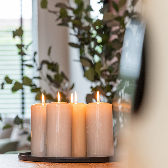 Light & Living - Schaal MAES - Ø30x1.5cm - Zwart