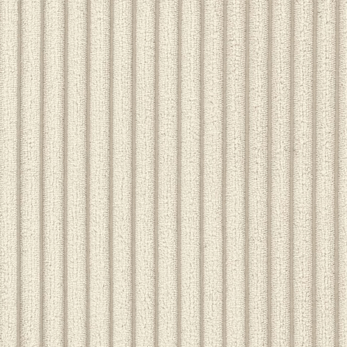 Calicosy - Slaapbank 3-zits in geribbeld fluweel Cosenza - Ecru