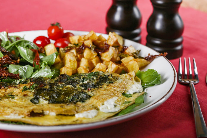 Bonna Dinerbord - Retro - Porselein - 30 cm - set van 6