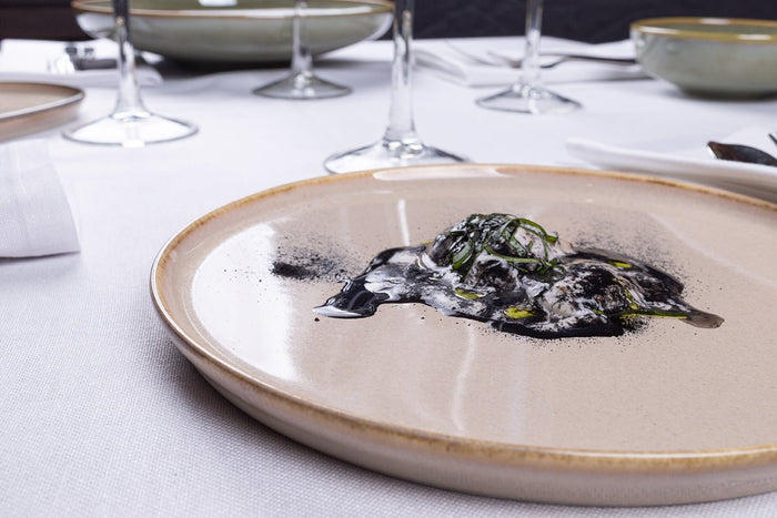 Bonna Dinerbord - Sand Hygge - Porselein - 28 cm - set van 6