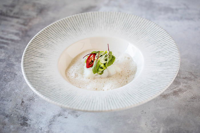 Bonna Pastabord - Iris - Porselein - 28 cm (400cc) - set van 2