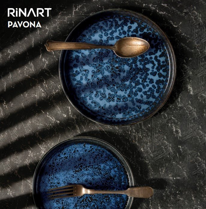 Rinart Kommetje - Pavona - Porselein - 16 cm - set van 6