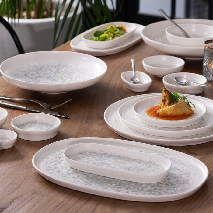 Bonna Dinerbord - Lunar Ocean - Porselein - 28 cm - set van 6