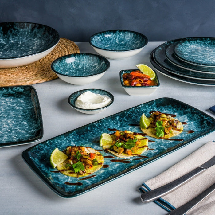 Bonna Dinerbord - Sepia - Porselein - 27 cm - set van 6